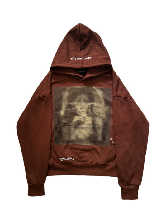 “faceless love” hoodie